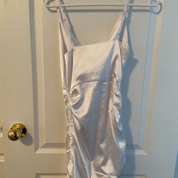 Satin Shein Dress - Picture 2 of 2
